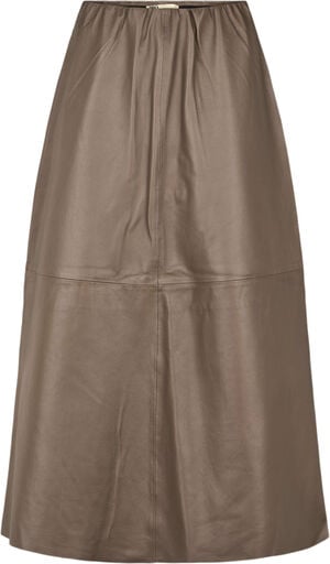 5168 Lapa leather skirt