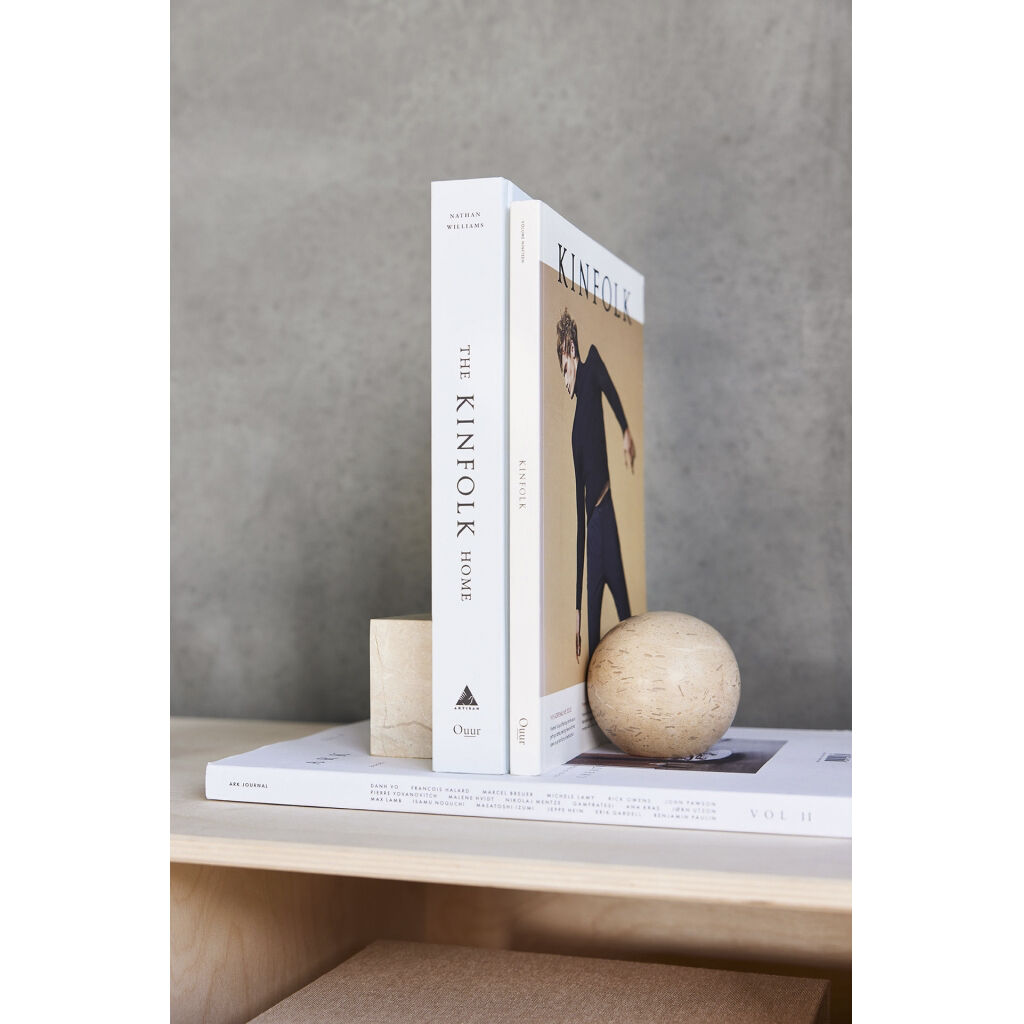 Savi Marble Bookend - Round