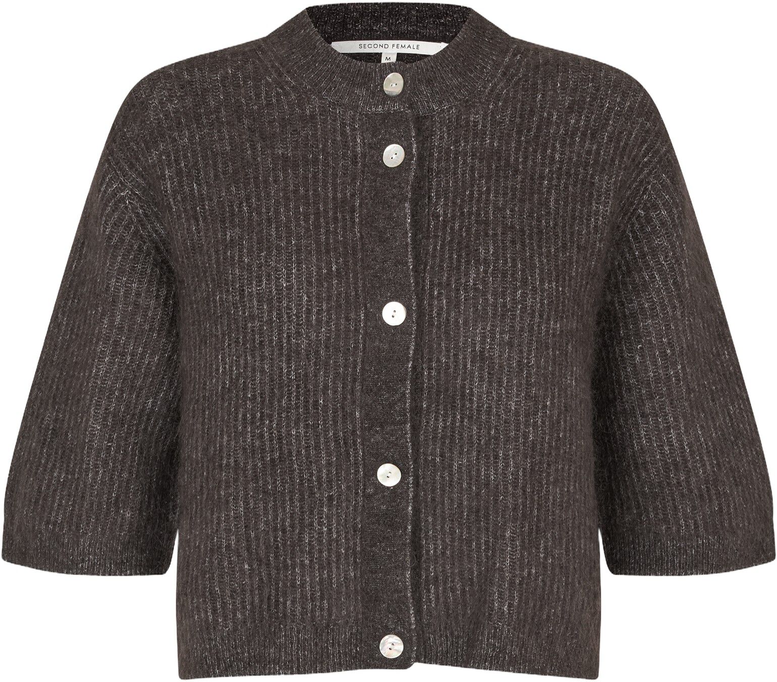 Andrea Knit Rib Cardigan