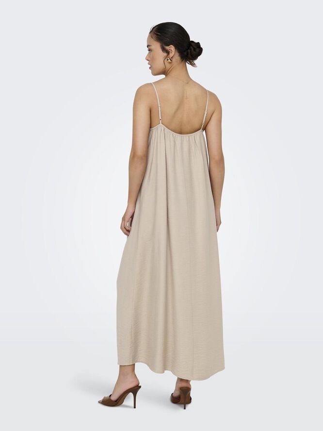 ONLLINO S/L LONG RUFFLE DRESS WVN O