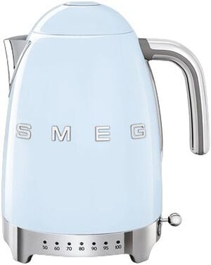Smeg KLF04PBEU elkedel med variabel temperaturpastel bl&aring;