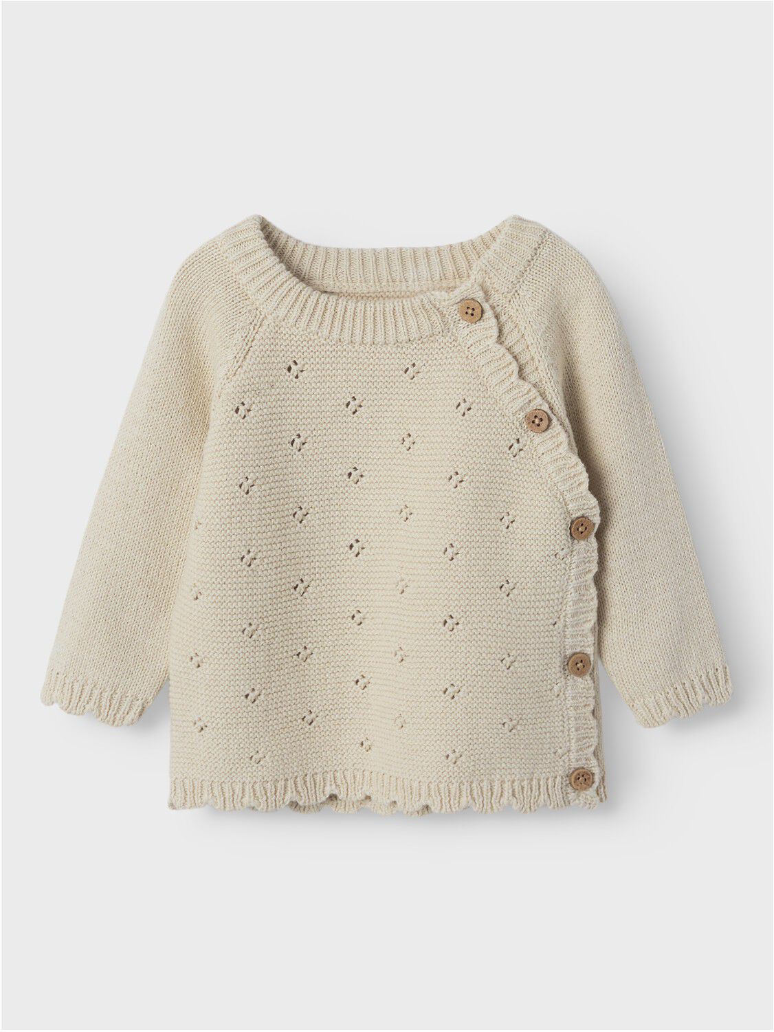 NBFLAGUNA LS WRAP KNIT LIL NOOS