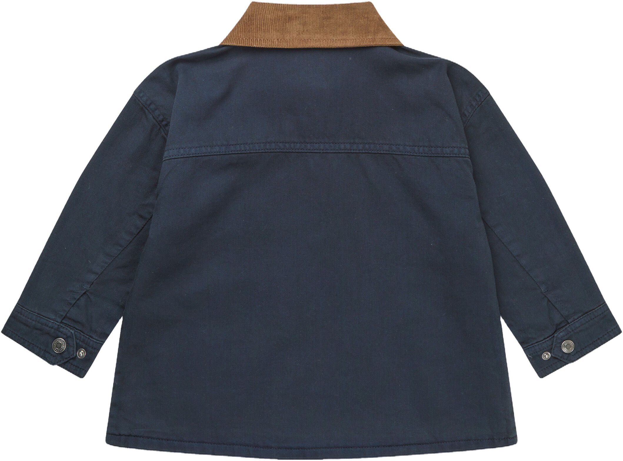 TWILL JACKET W. CORDUROY COLLAR