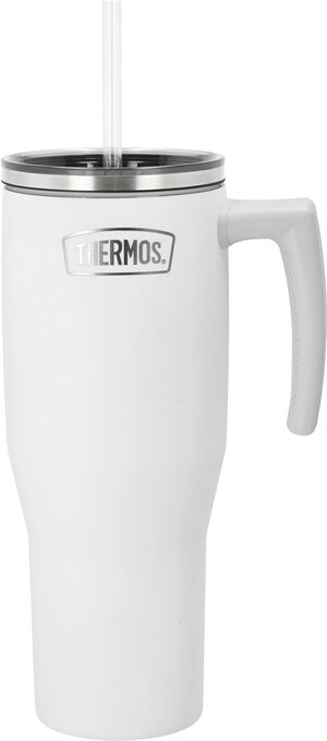 Termokrus m. hank 1,1 liter Matt hvit