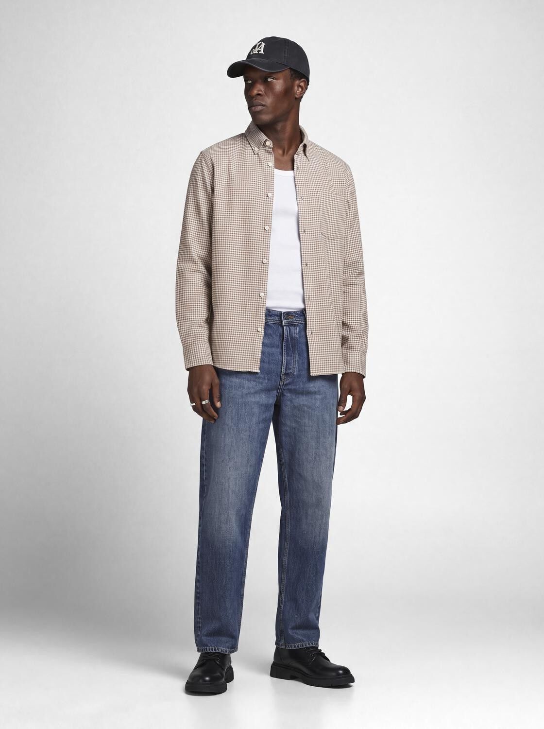 Jprblustanley Flannel L/S Shirt Bf Ln