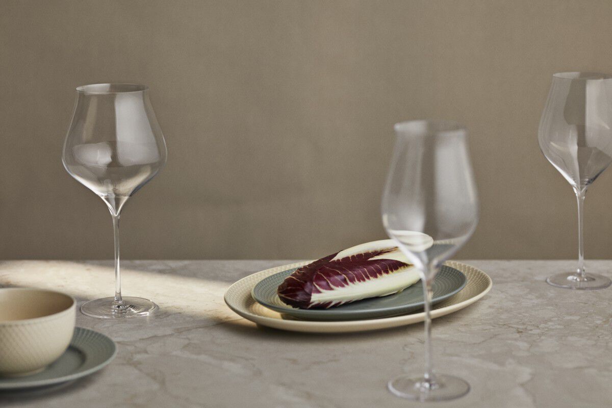 Rhombe Earth Ovalt serveringsfad 28.5x21. 5 cm moss