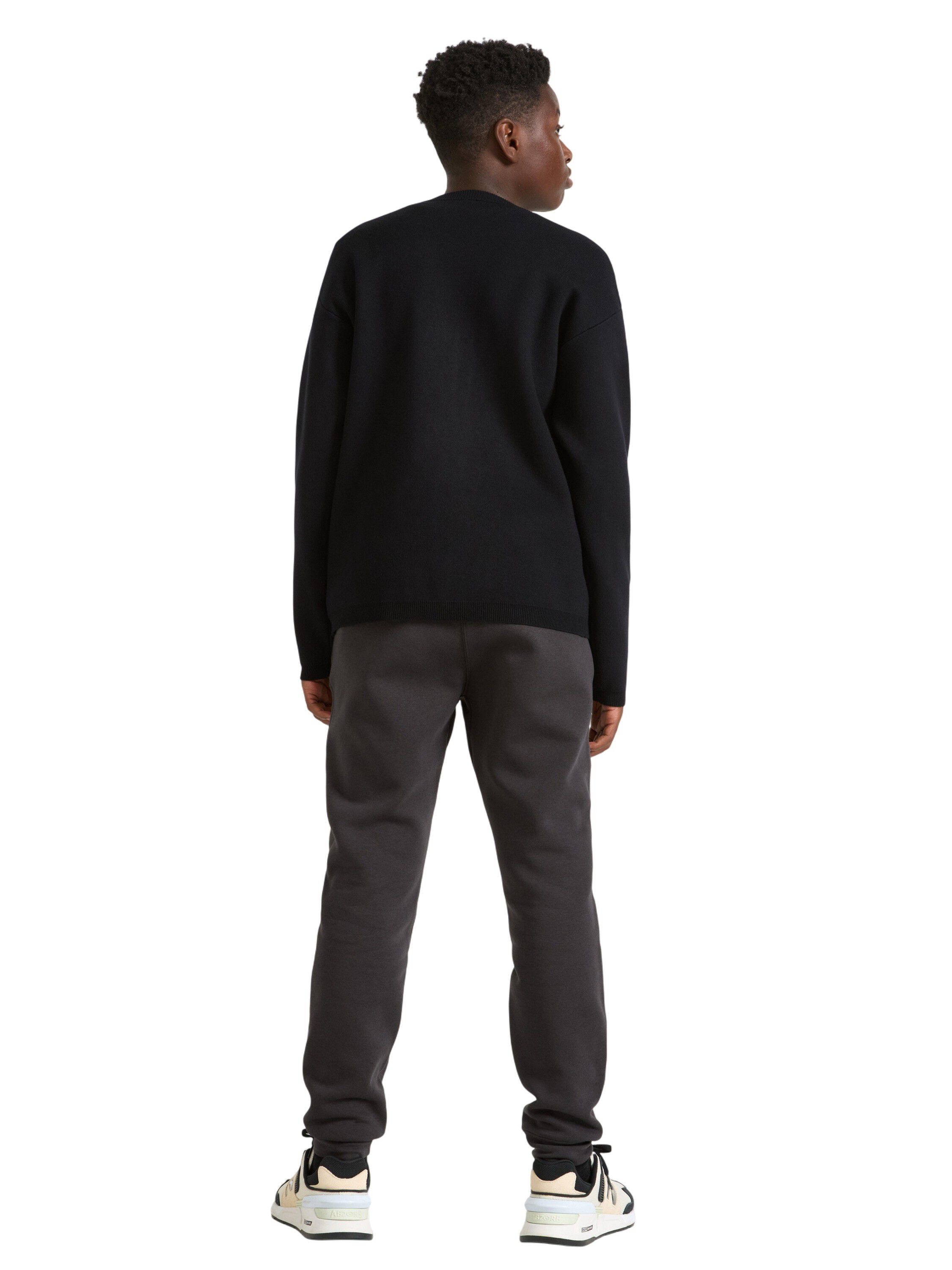 Sporty joggers in a cotton blend wi