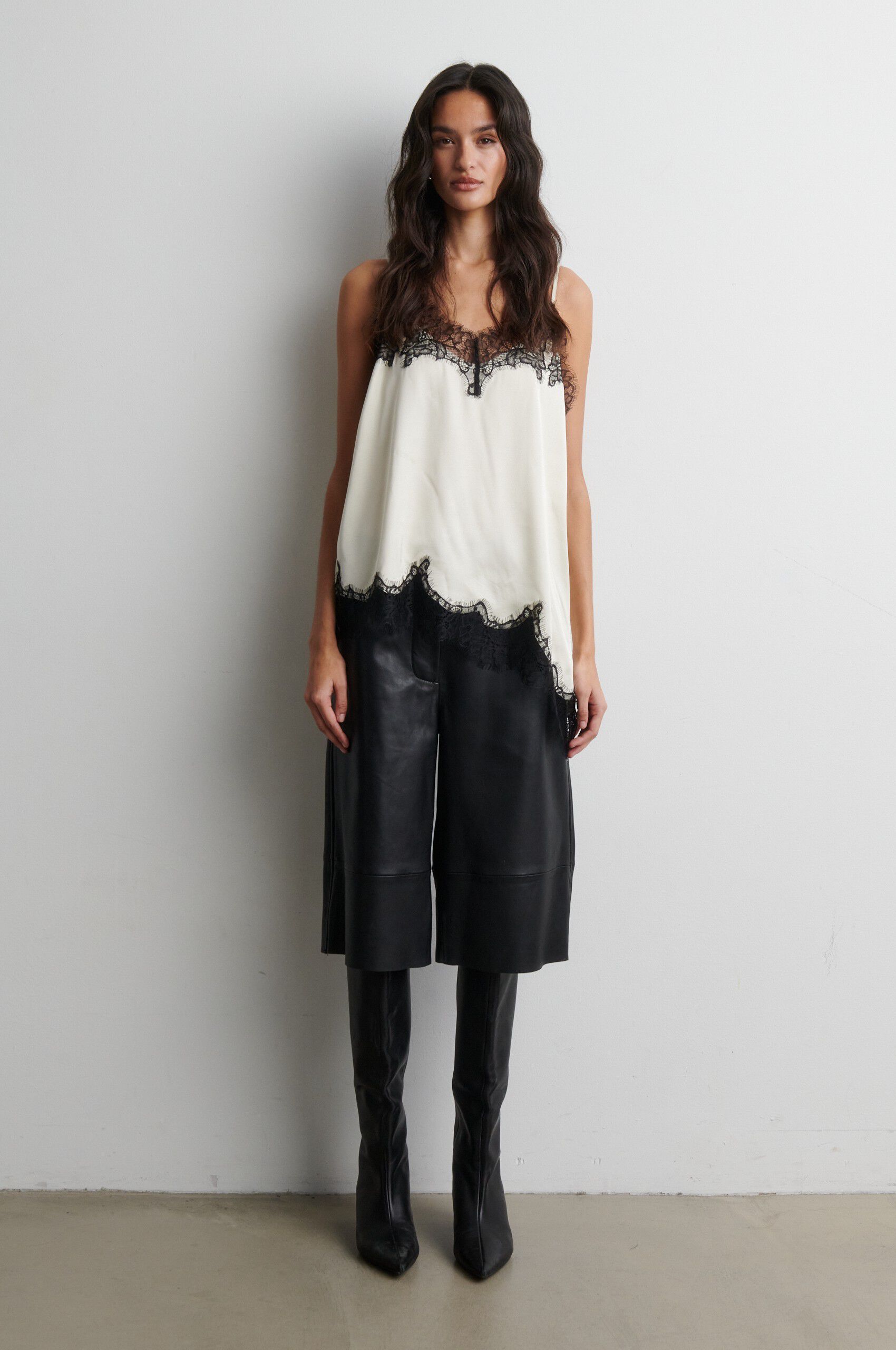 Lacia Contrast Strap Top