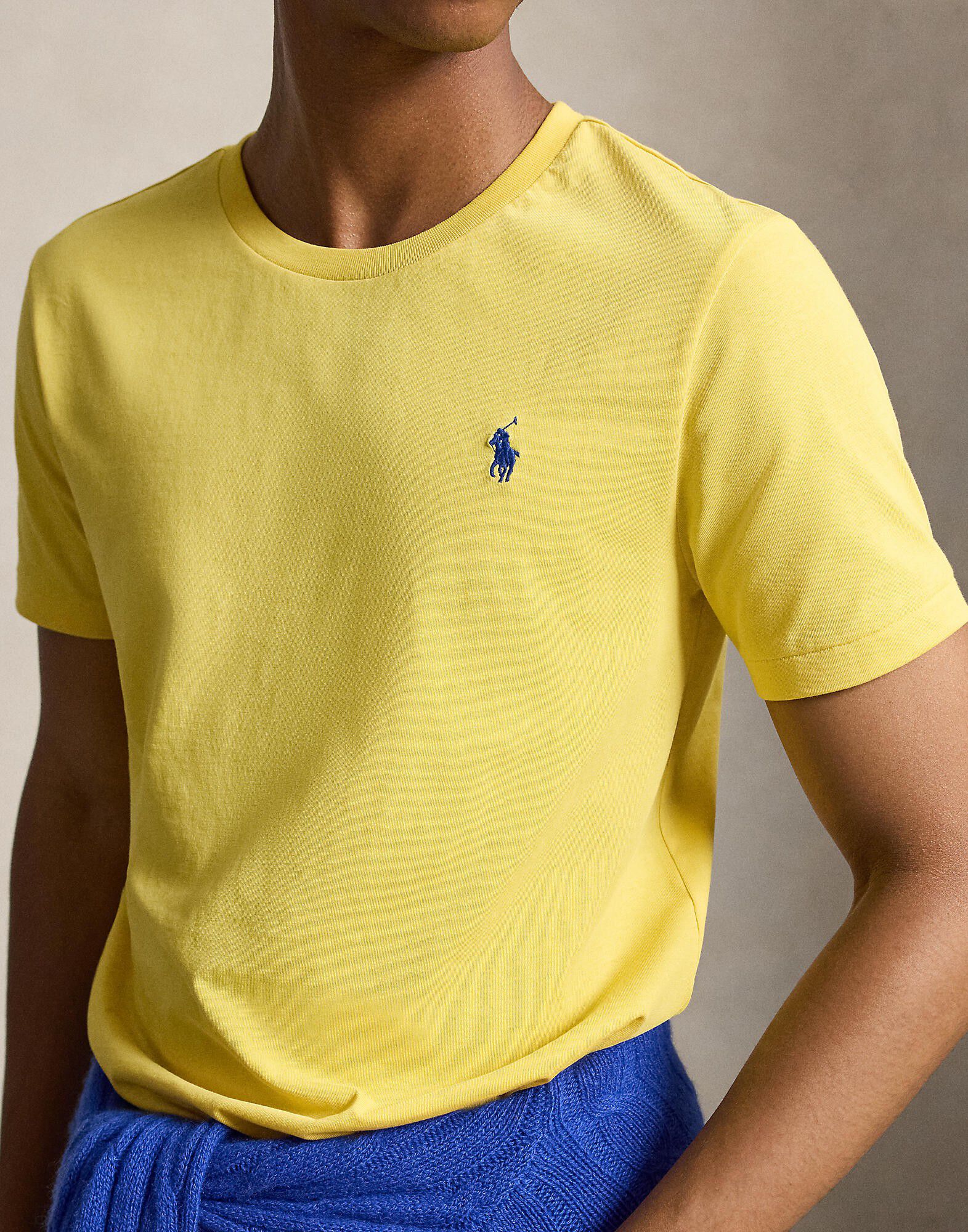 Custom Slim Fit Jersey Crewneck T-Shirt