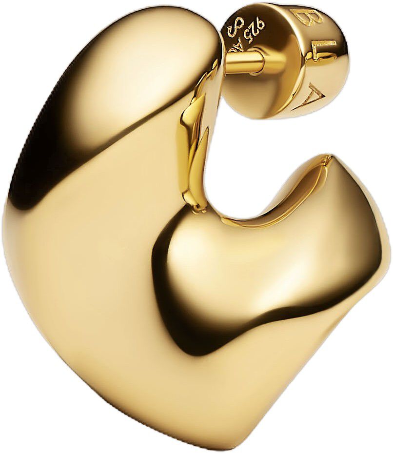 Saddle Earring Small Gold