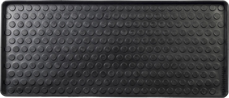 Skobakke i gummi 88x38 cm.