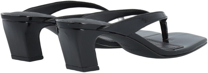BIASPICE Toe Post Faux Leather