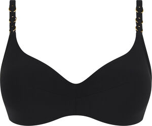 Emblem Covering Underwired Bra