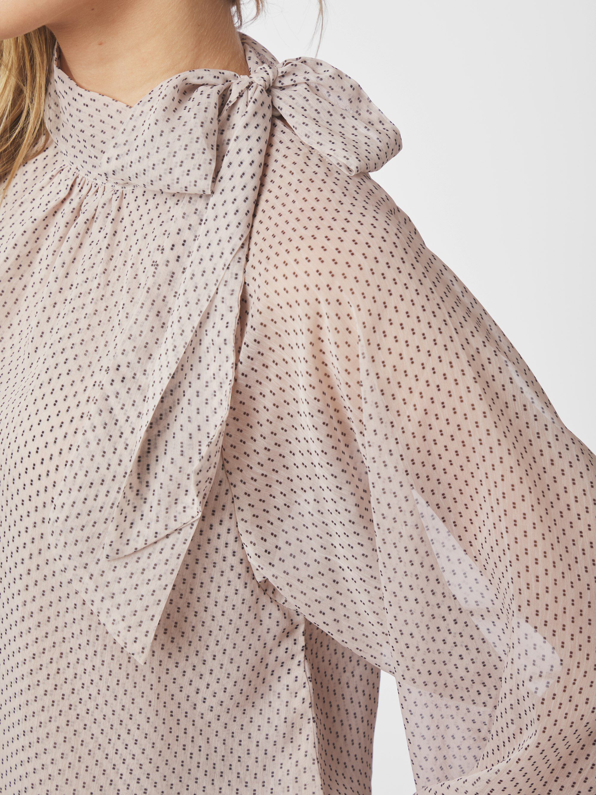 Patti Double Dot Blouse