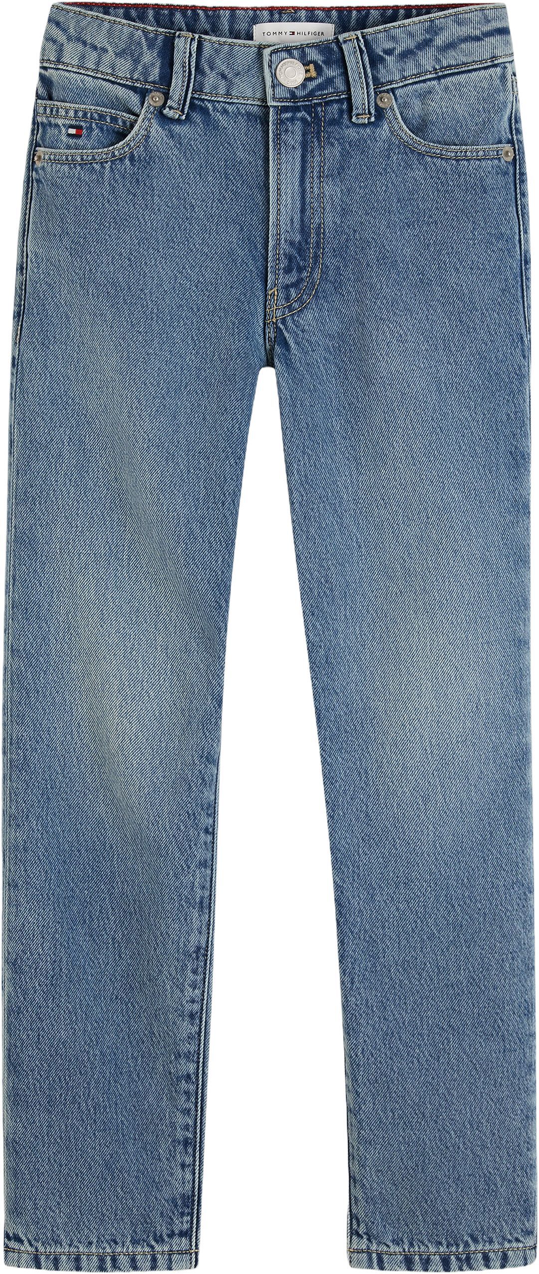 Faded Straight Jeans