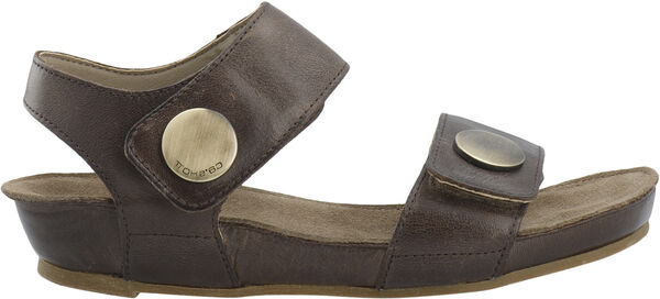 CASAVA Button Sandal Leather