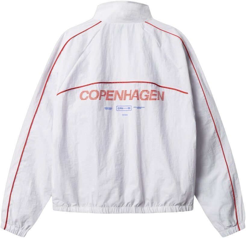 ARKK CPH Track Jacket Off White Cherry Solid Blue