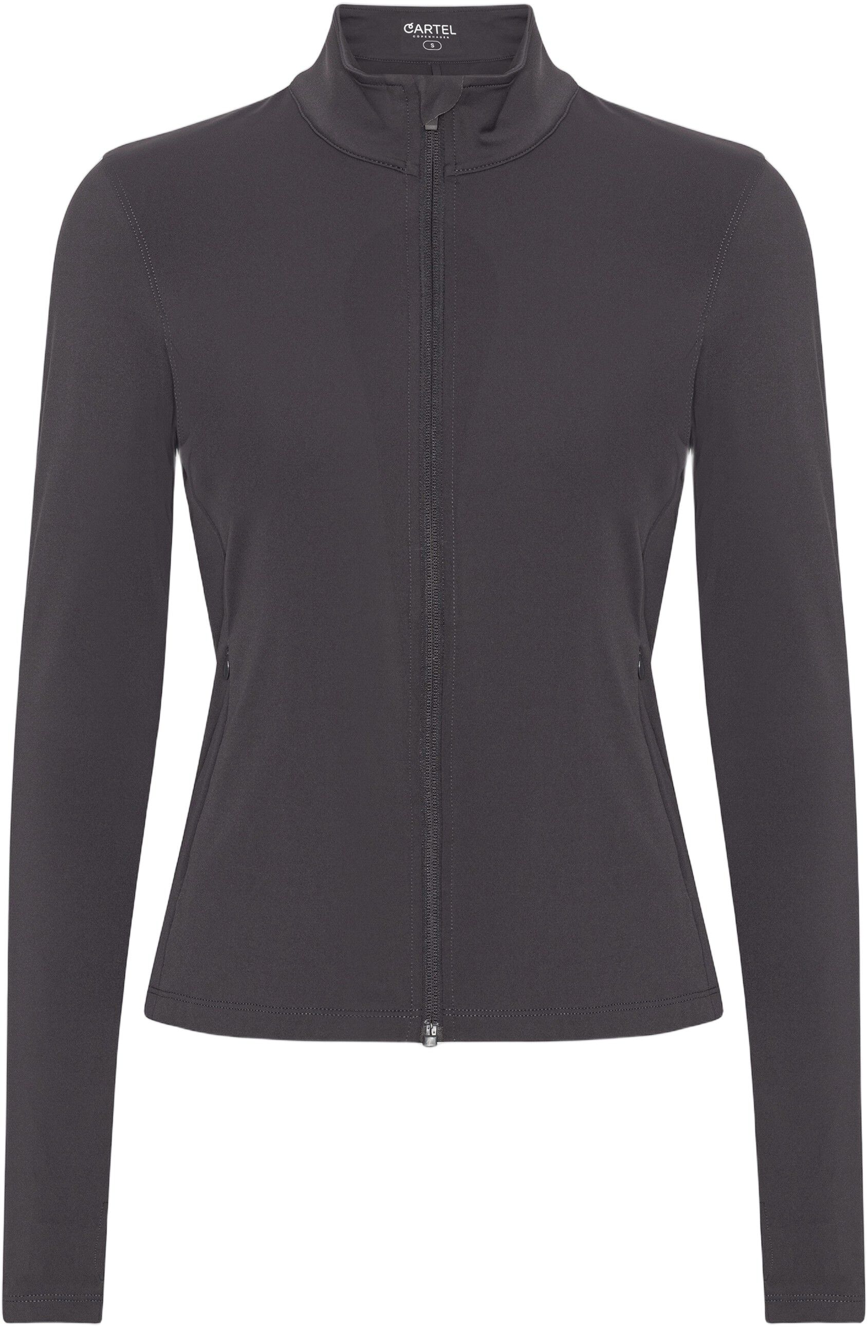 Cartel x Align by Blume contour zip jacket - Charcoal
