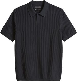 Polo short sleeve, special rib