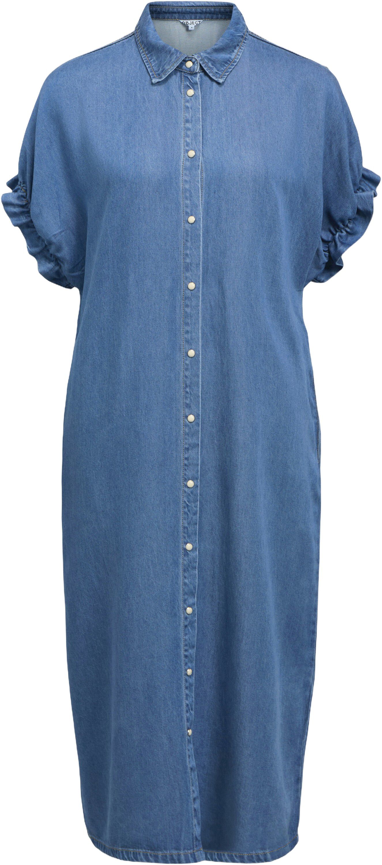 OBJFRAME TIANA 2/4 LO DENIM DRESS D