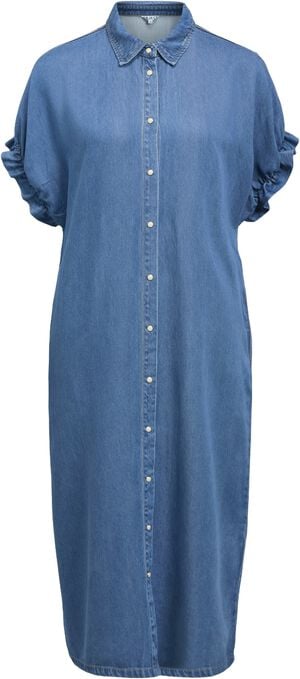 OBJFRAME TIANA 2/4 LO DENIM DRESS D