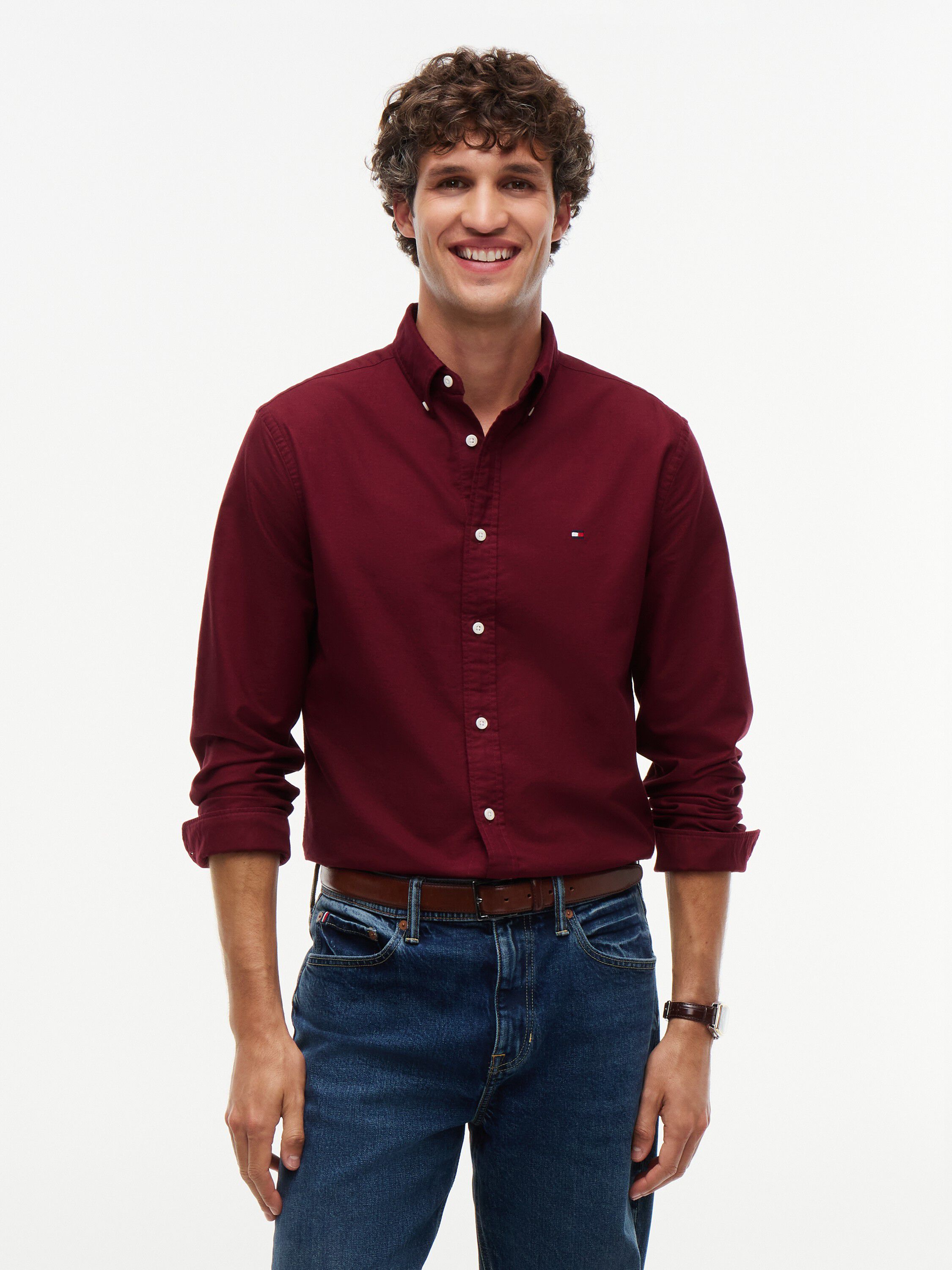 Regular Fit Button-Down Oxford Shirt