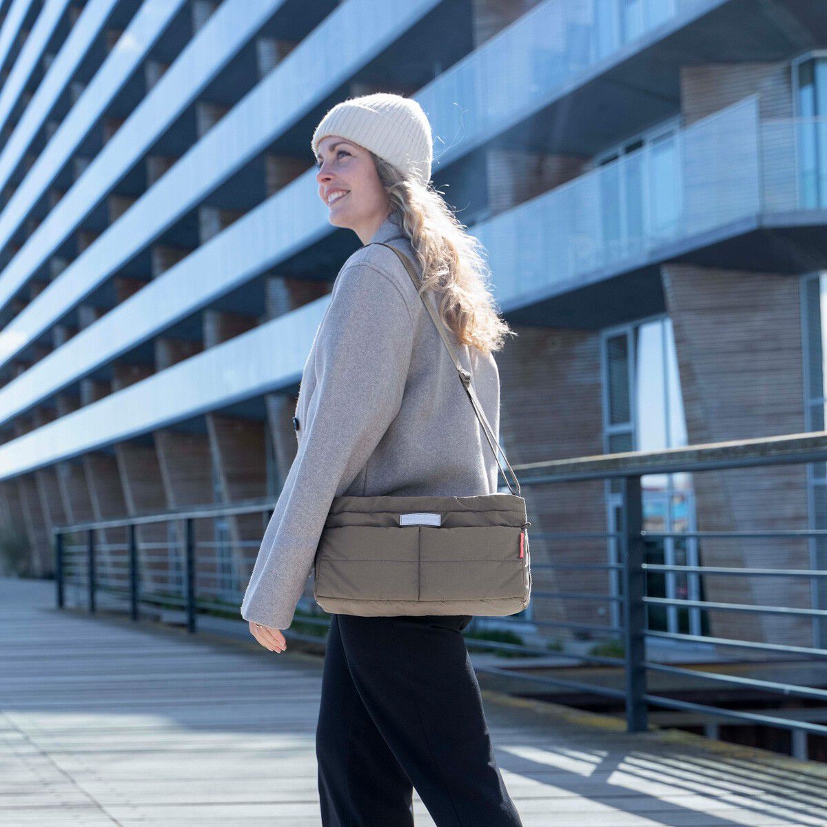 Barnevognsorganiser Taupe