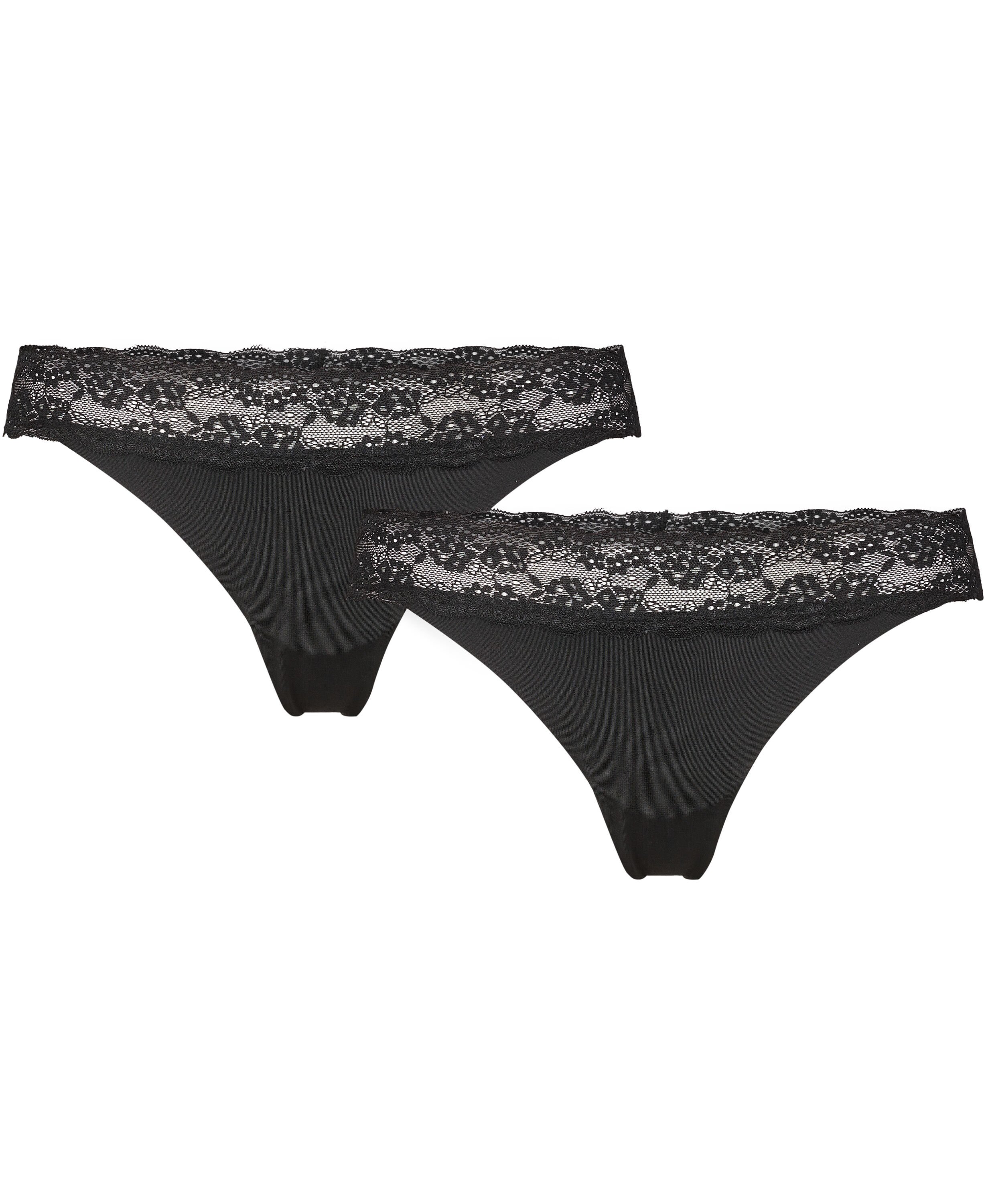 Maise 4 lace string 2-pack