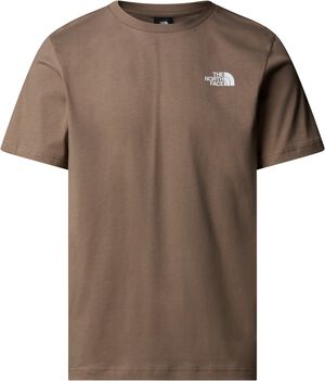 M SS BOX NSE TEE Mocha Brown/Mushro