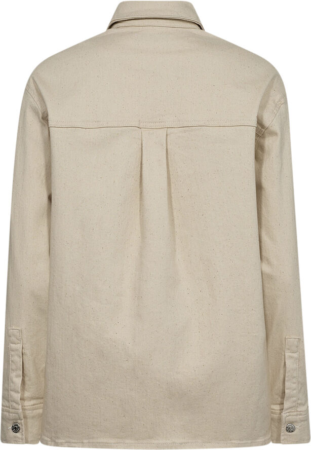 TRW-Kaia Twill Shirt Wash Crude Ecru