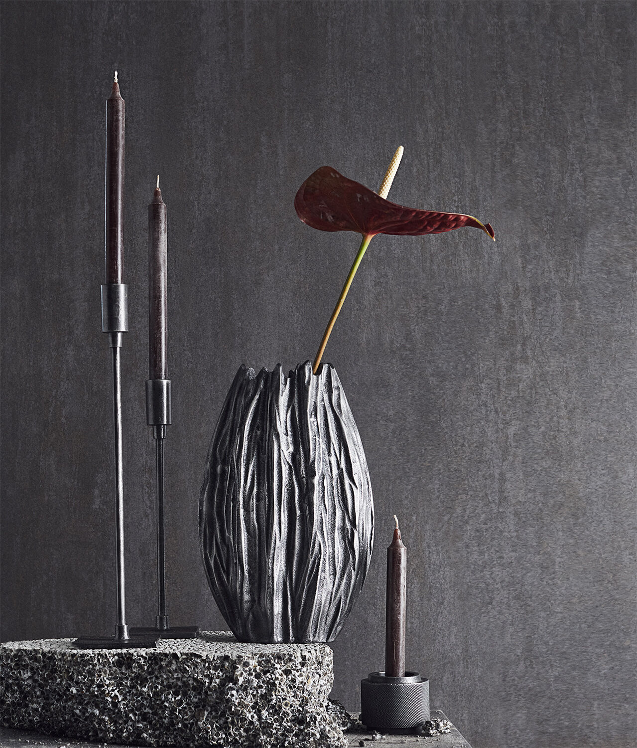 Fyrfadsstage Moment - Gr&aring;