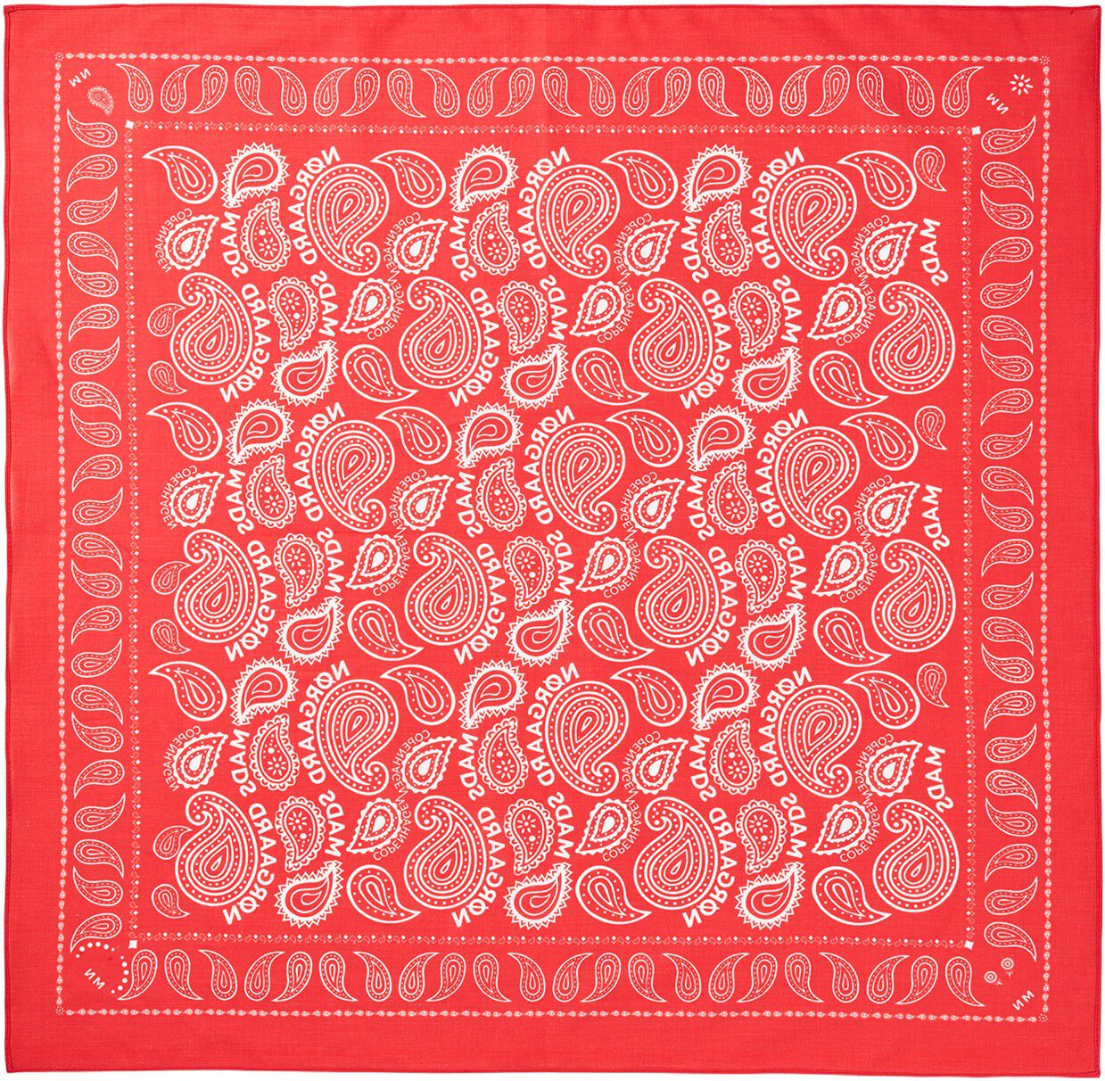 Soft Cotton Paisley Scarf Solid
