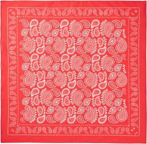 Soft Cotton Paisley Scarf Solid