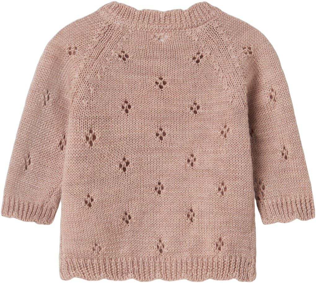 NBFWRILLA WOOL LS KNIT CARD