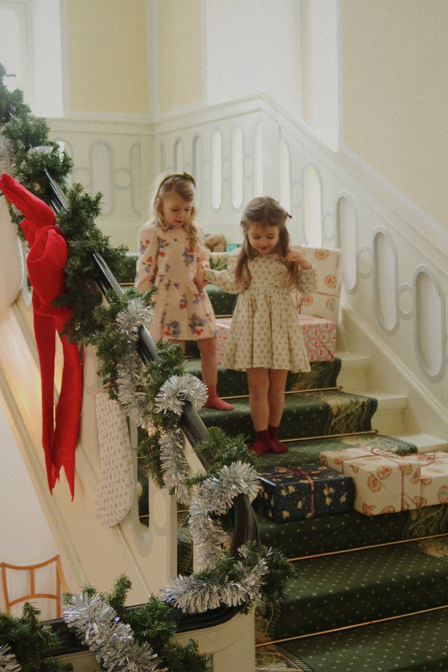 CIANNA LS BOW DRESS GOTS