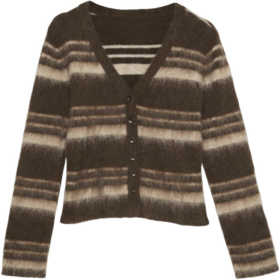 Awnyhavn Ls V-Neck Knit Cardigan Vip