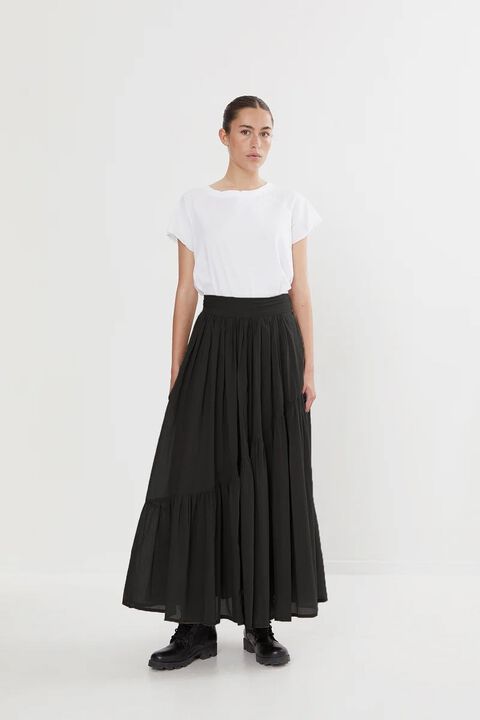 Angled gather skirt - Polonia