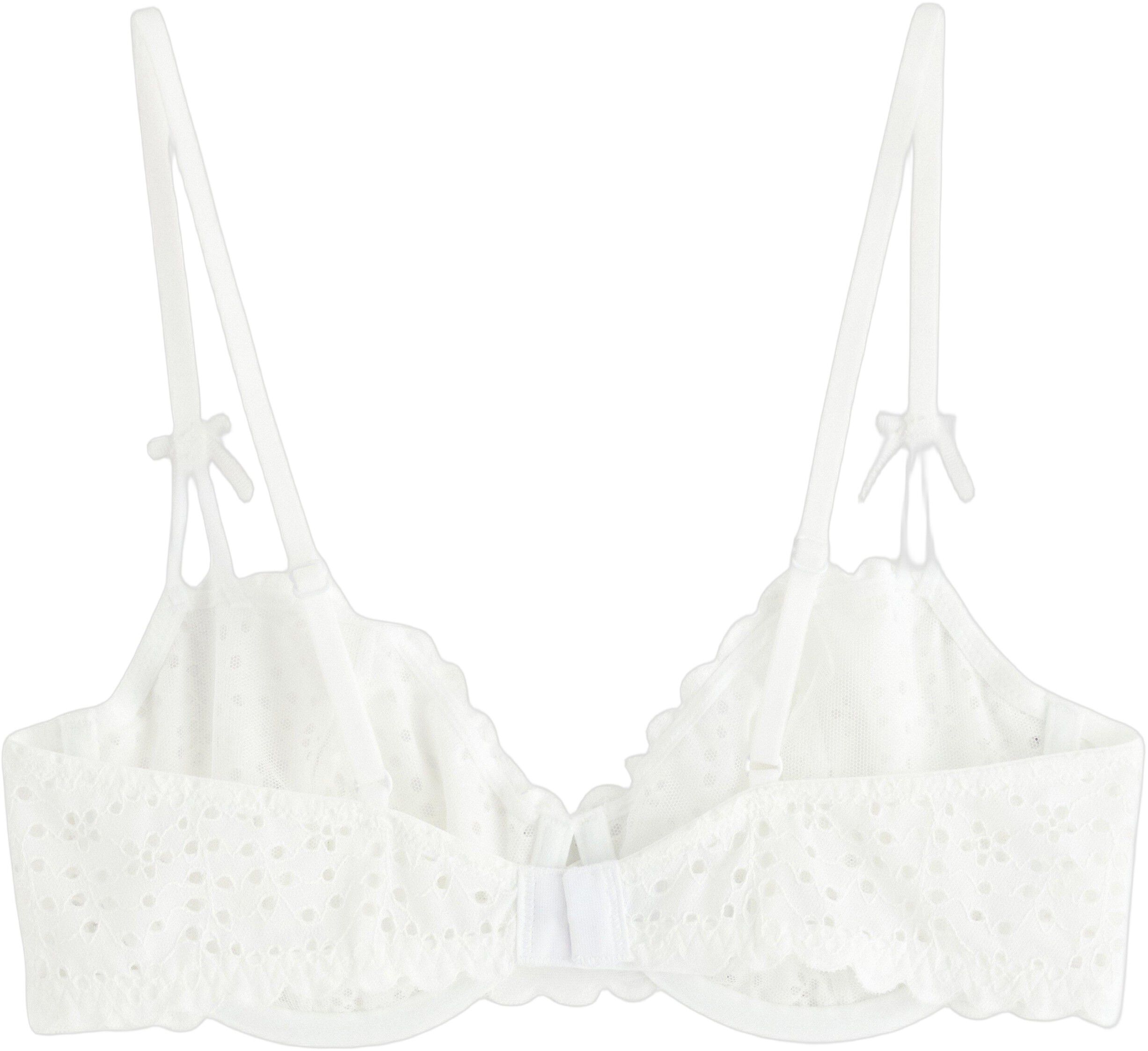 Upolstret BH med broderi