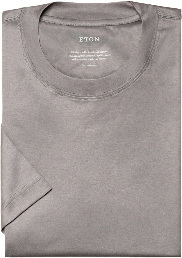 Gray Blue Filo di Scozia T-shirt
