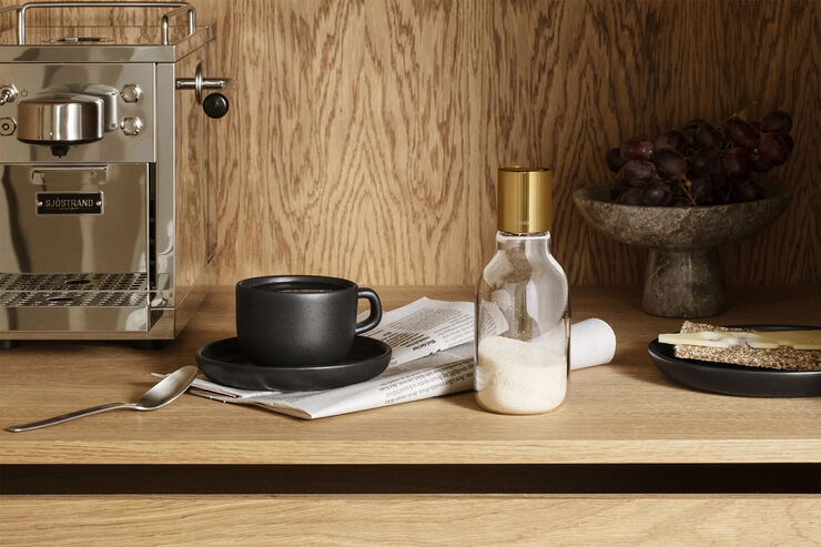 Sukkerdispenser messing