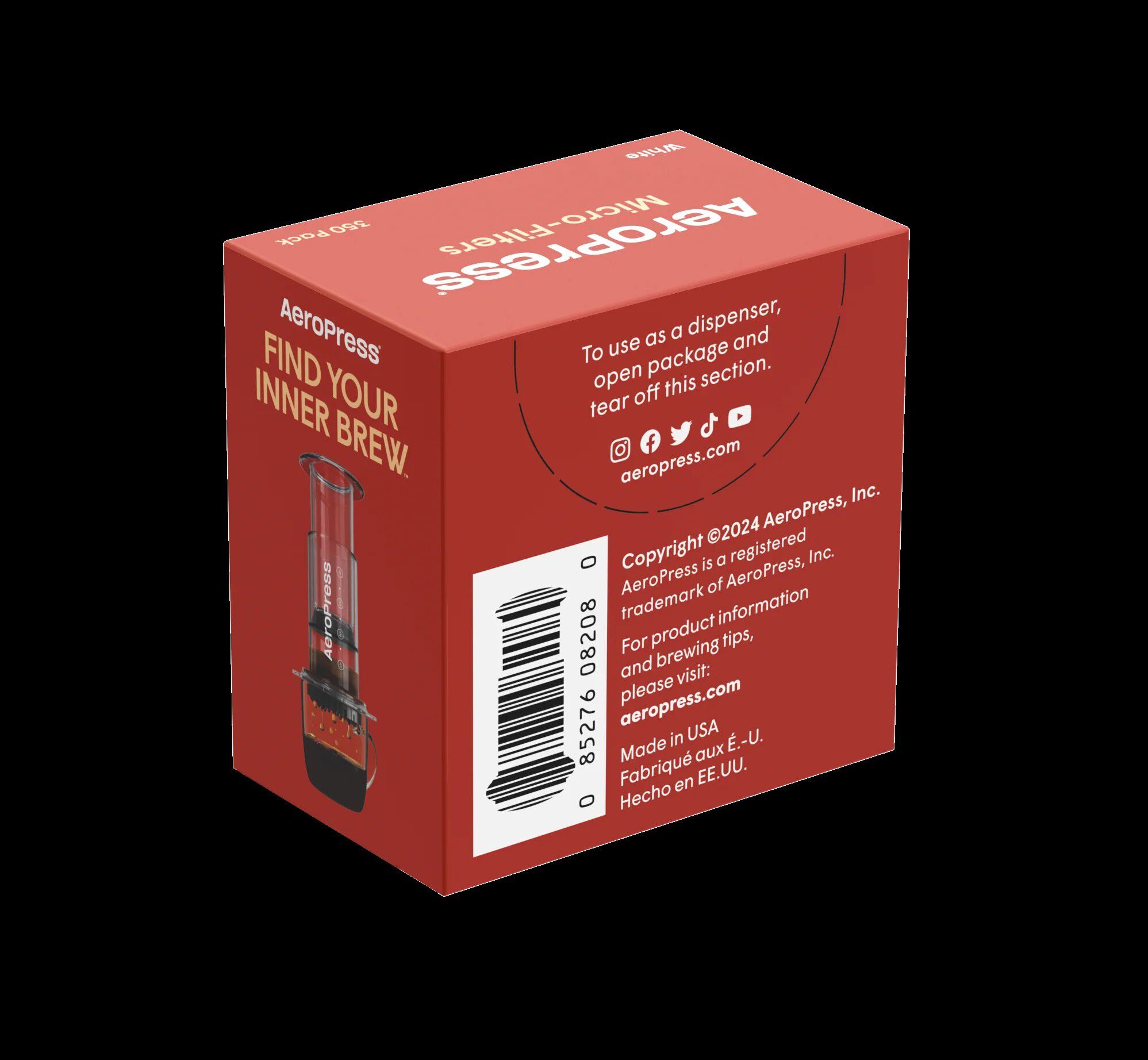 Aeropress Micro-Filters 350pcs