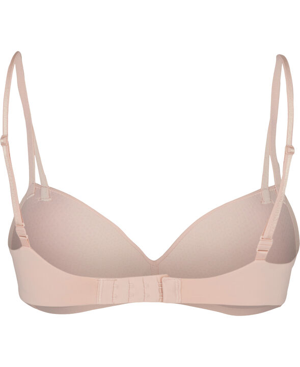 Wireless push-up bra