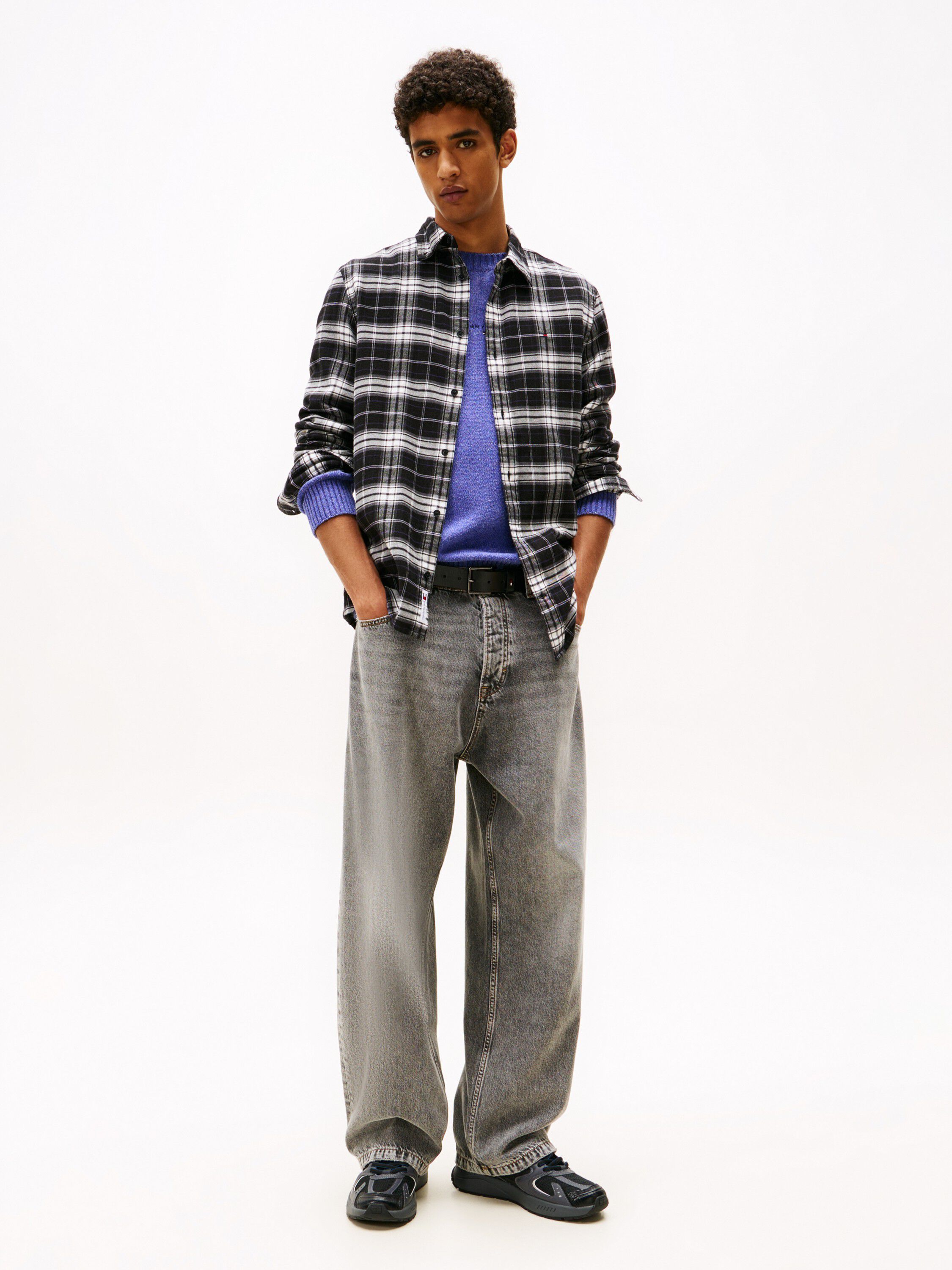 TJM REG FLANNEL CHECK SHIRT EXT