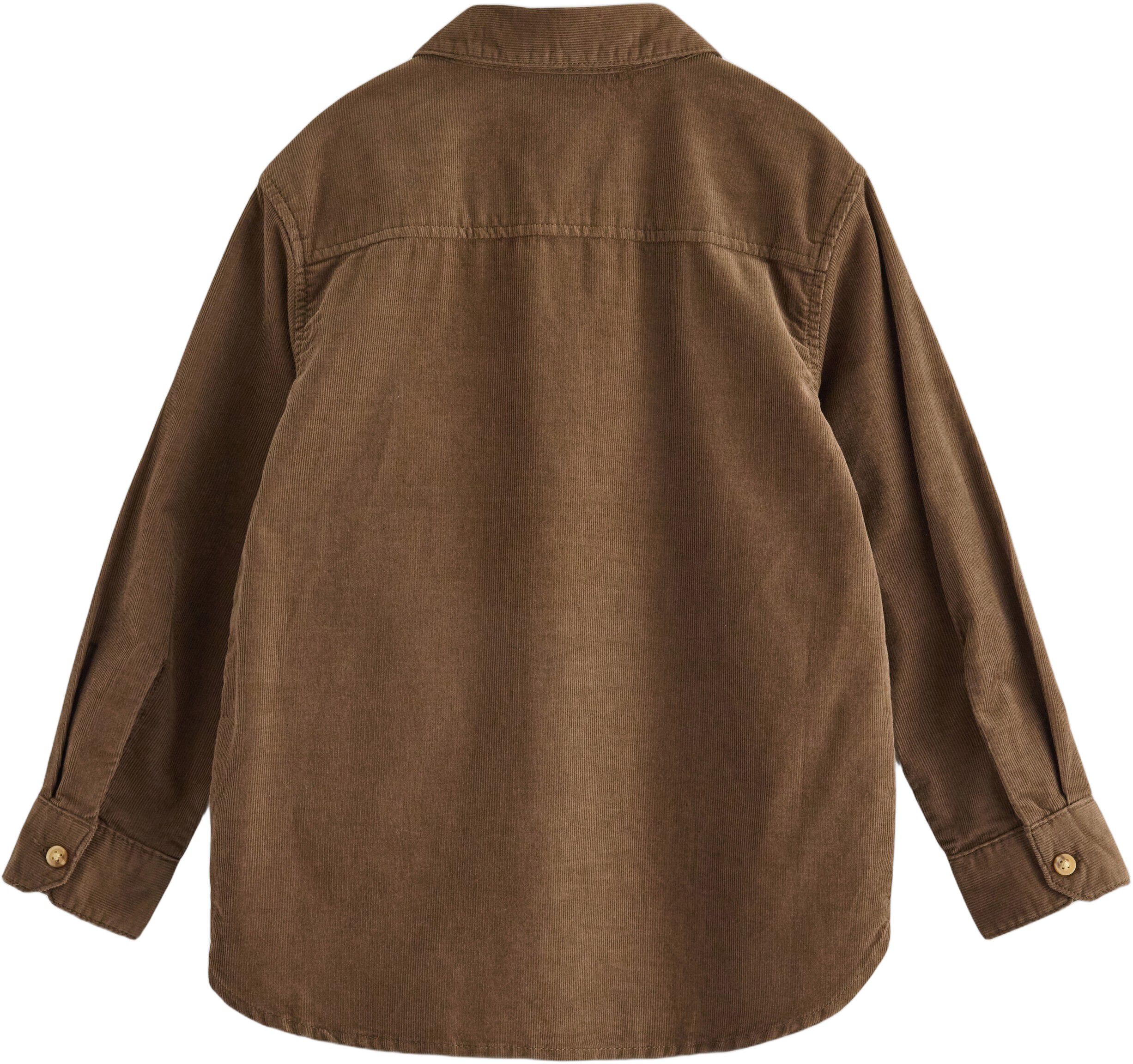Long-sleeved shirt in corduroy.