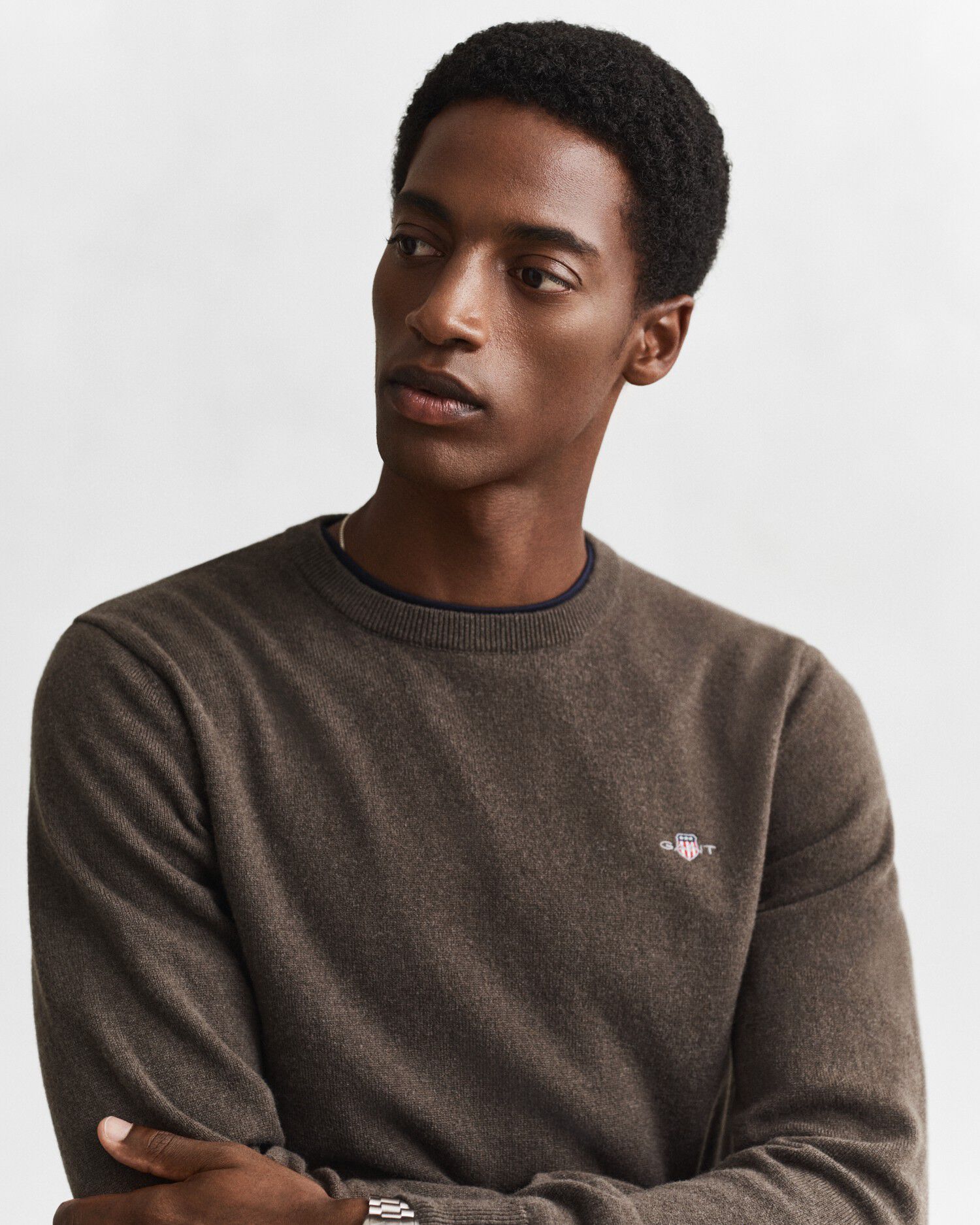SUPERFINE LAMBSWOOL C-NECK