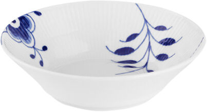 Bl&aring; Mega Riflet 17 cm. dyb tallerken