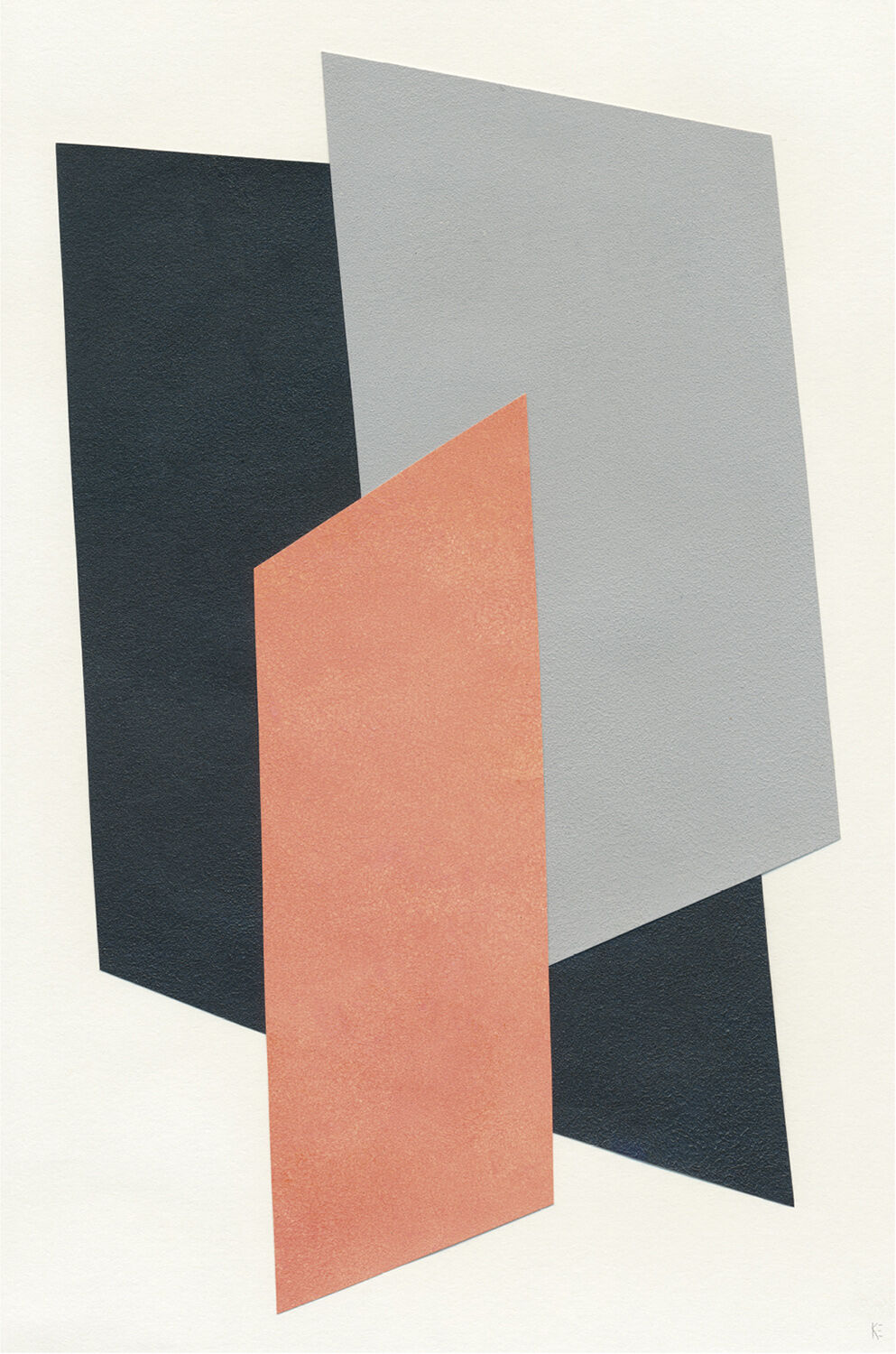 Katrine Engman - d o y o u m i n d a r t - NOV A SILVER LINING 50X70