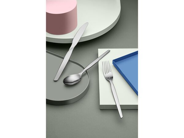 Bordgaffel Twist 19,4 cm Blankt stål