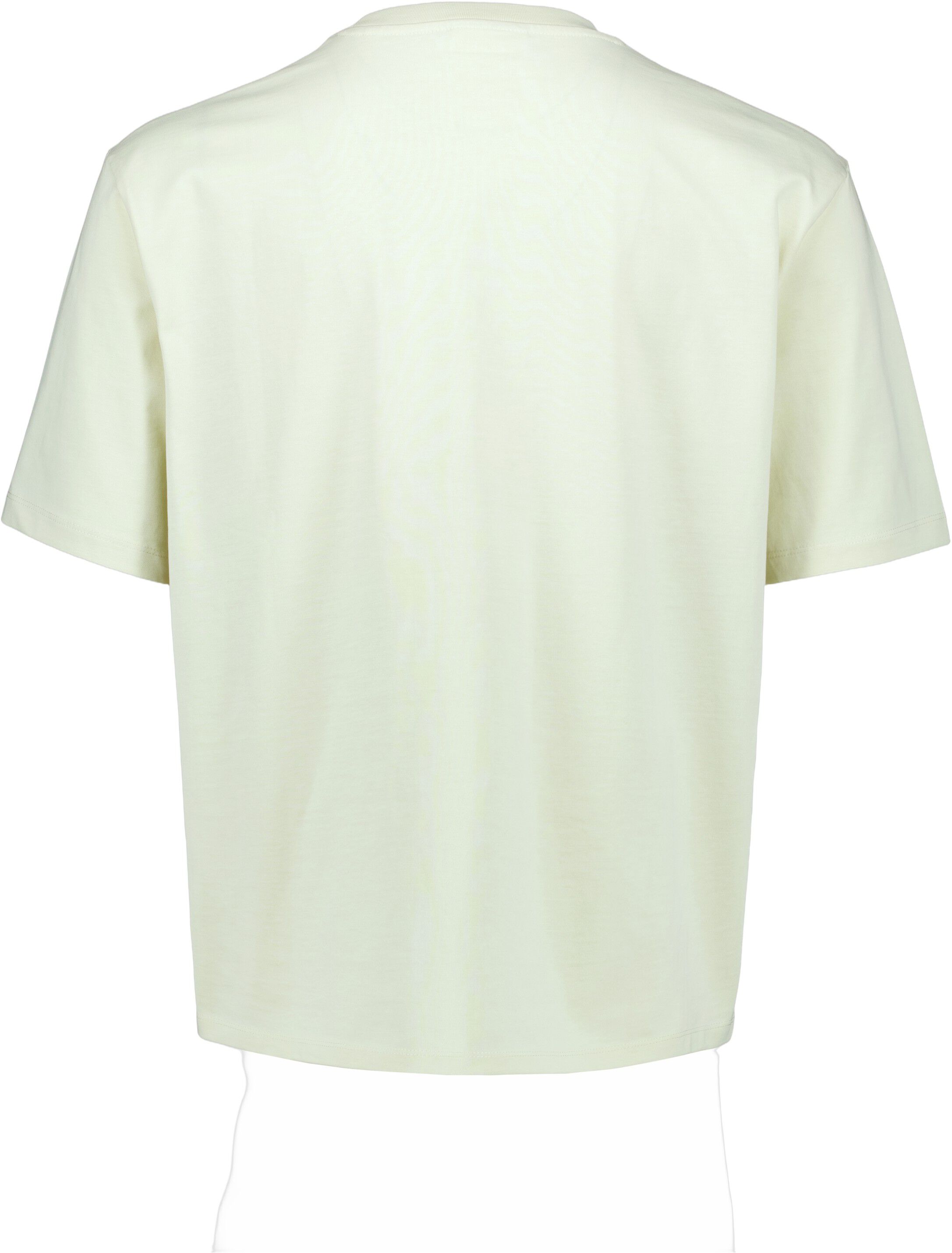 O-neck oversized cropped S/S