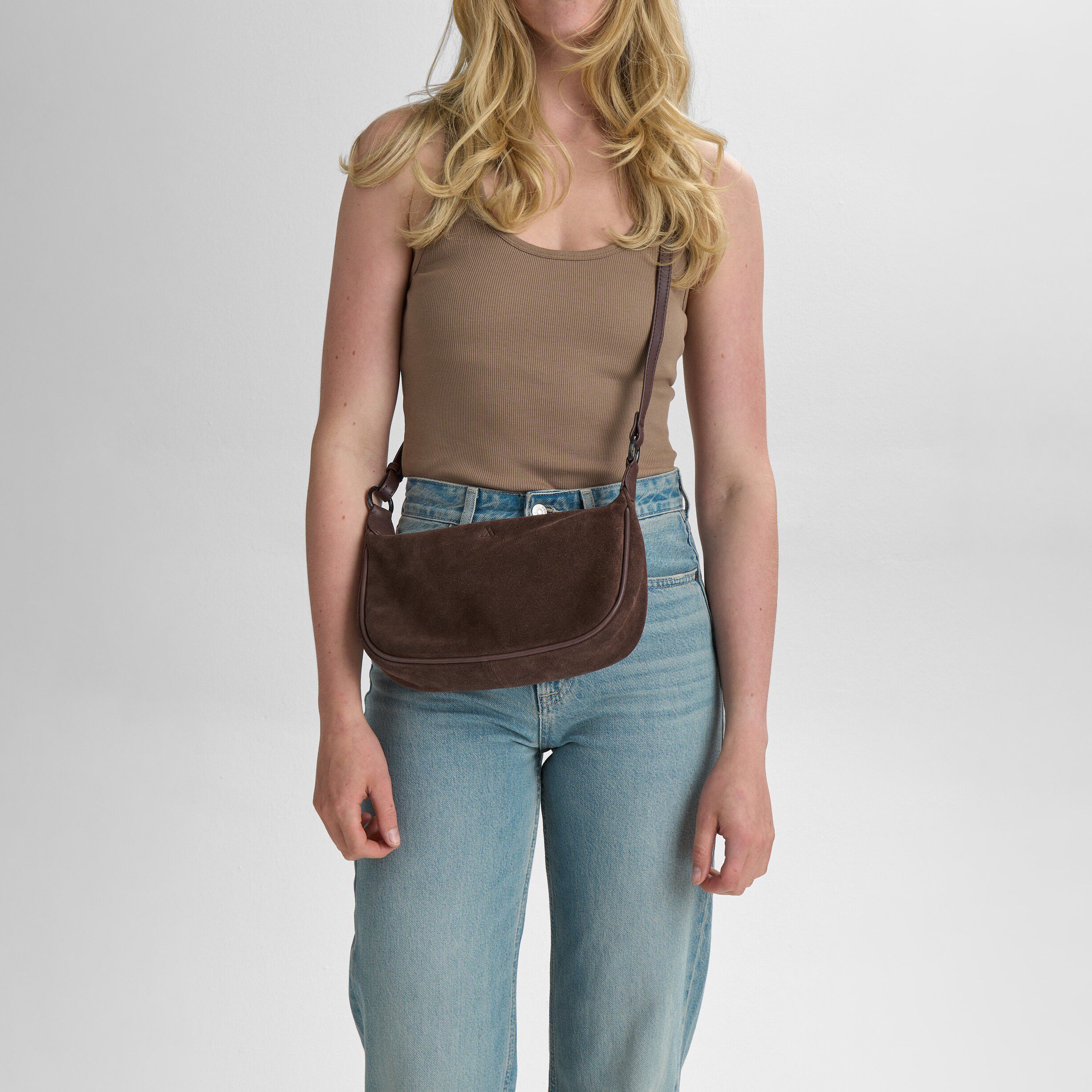 Mini Musembg Bag, Suede